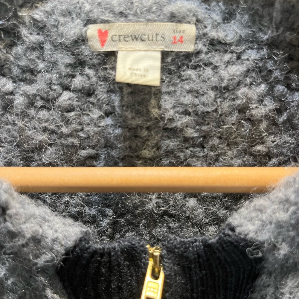 Crewcuts Zip Front Sweater - Picture 4 of 7